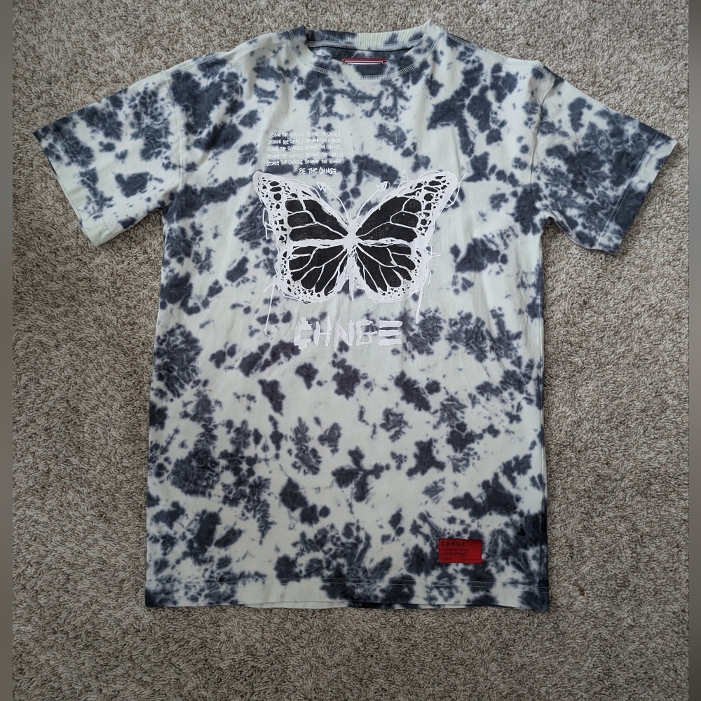 CHNGE Butterfly T-shirt dress